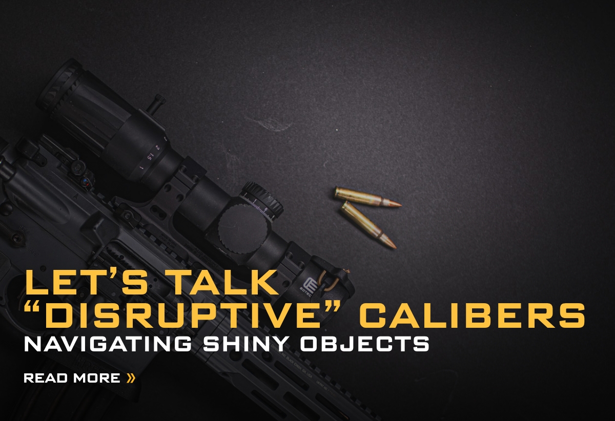 Let's Talk "Disruptive" Calibers Blog