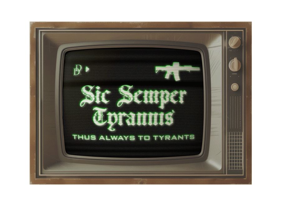 Virginia Freedom Thus Always to Tyrants Patch