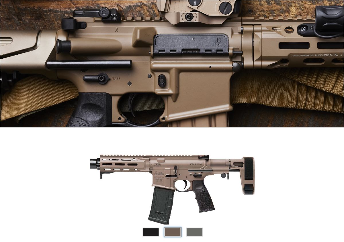 DDM4® PDW Pistol (300 Blackout) DDM4® PDW Pistol (300 Blackout)